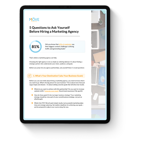 Cover photo for 5 Questions to Ask Yourself Before Hiring a Marketing Agency