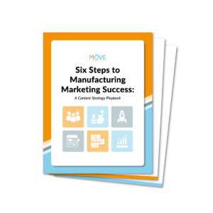 Manufacturing_Move_Our Content Strategy Playbook Six Steps to Success - Icon