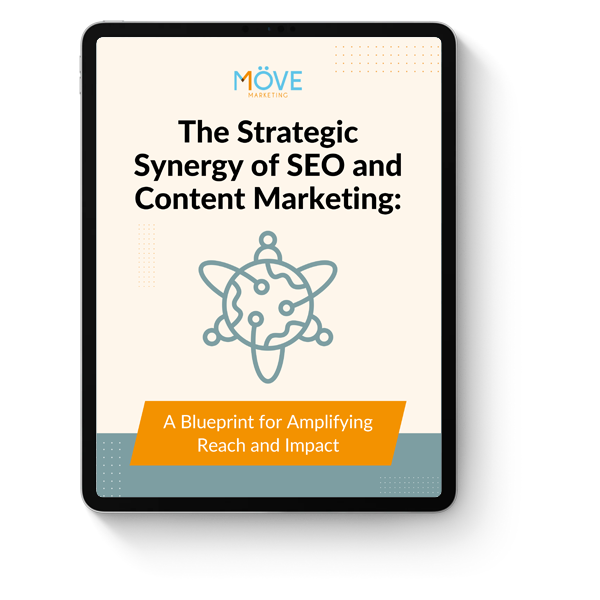 Cover photo for Strategic Synergy of SEO and Content Marketing Graphic
